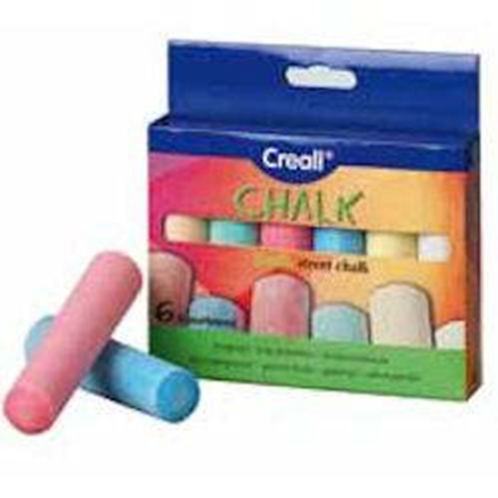 Creall Chalk Jumbo 6Lı