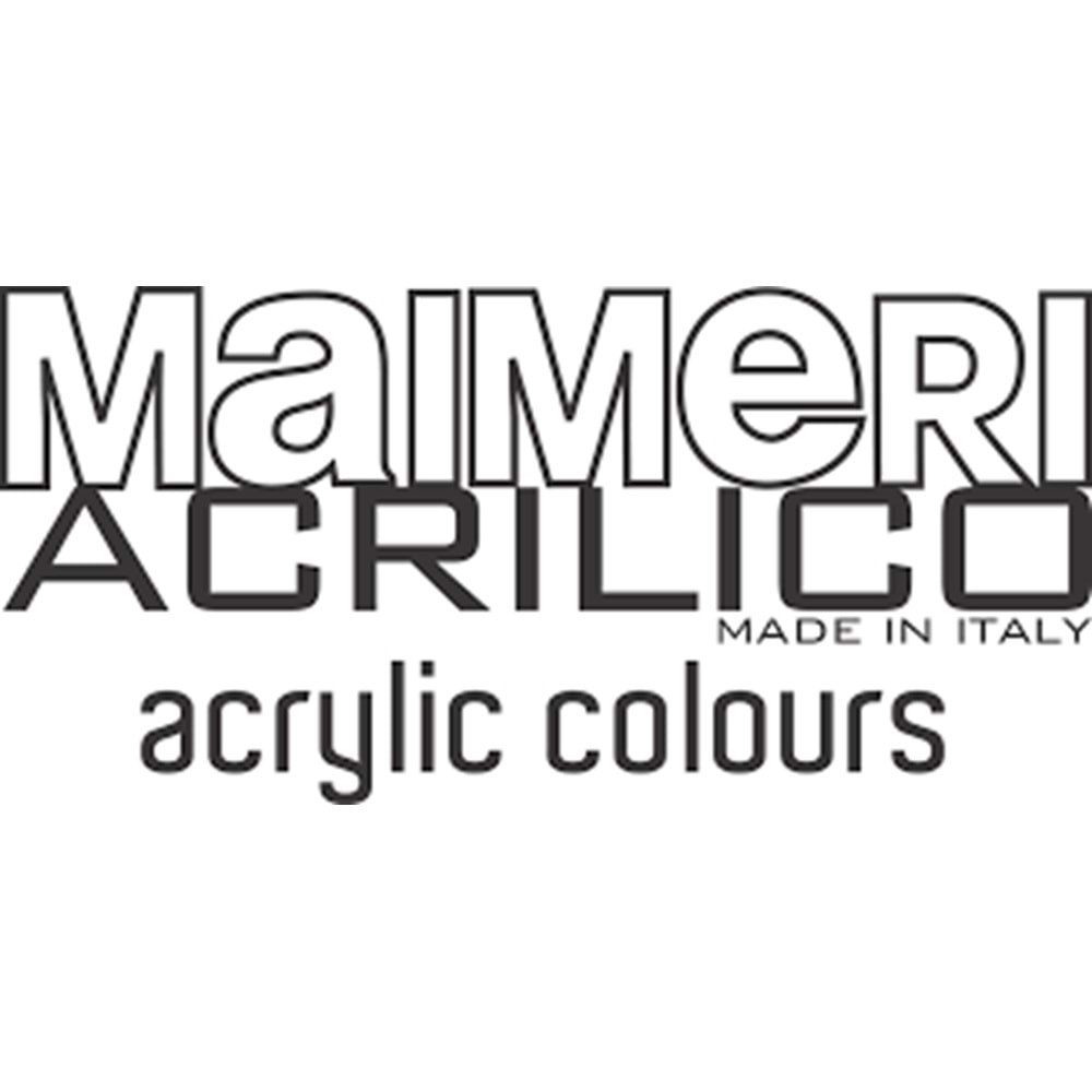 Maimeri Acrilico Akrilik Boya 500ml No: 017 Platinium White