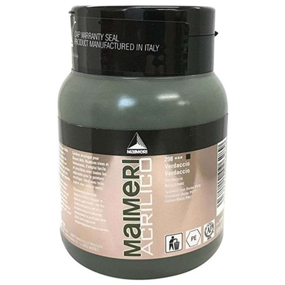 Maimeri Acrilico Akrilik Boya 500ml No: 358 Sap Green