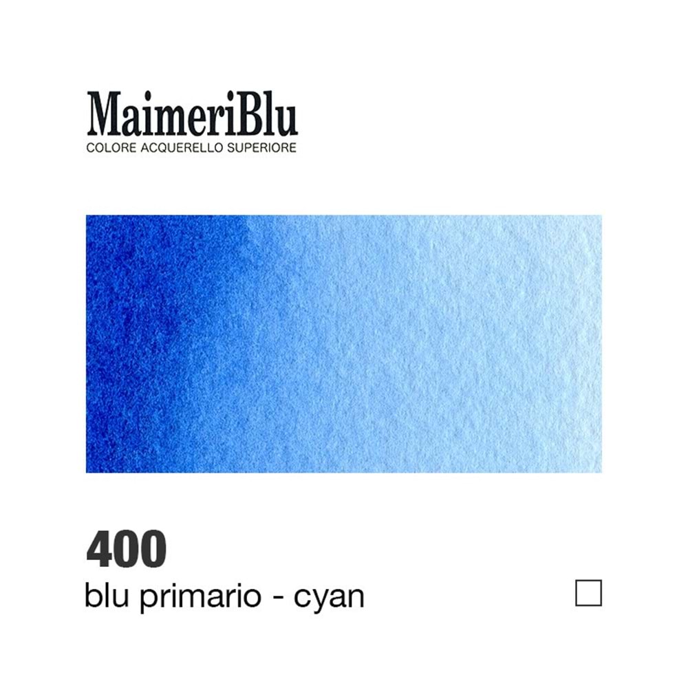 Maimeri Acrilico Akrilik Boya 500ml No: 400 Primary Blue Cyan
