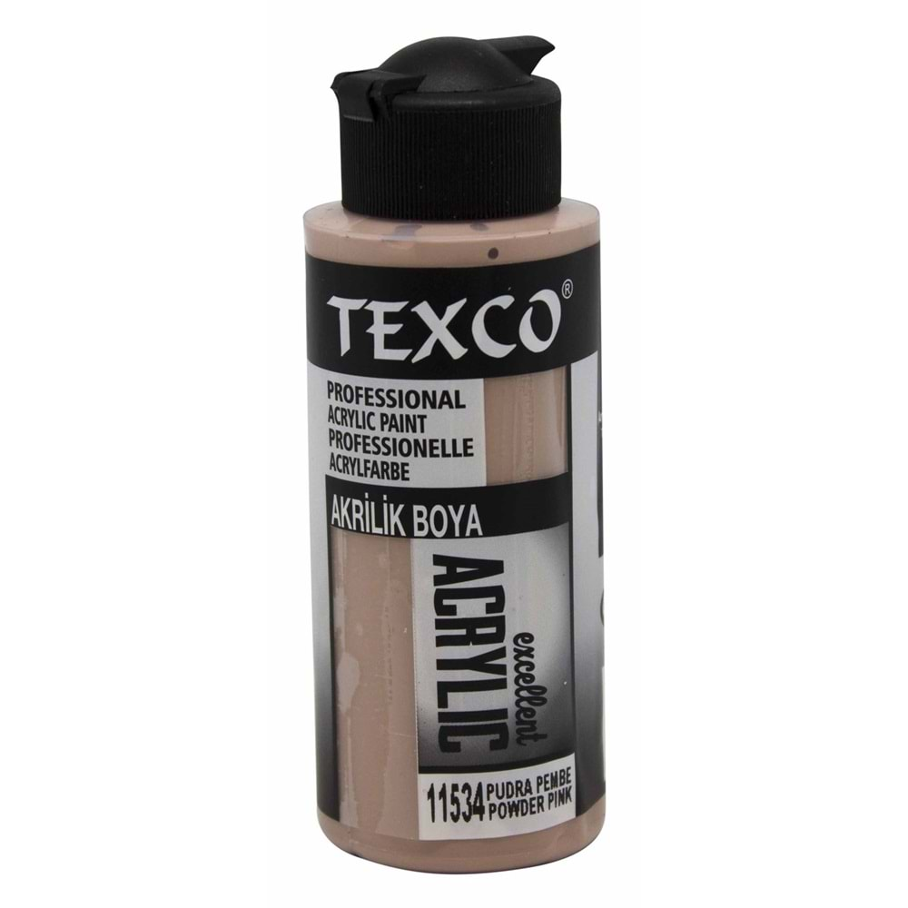 Texco Excellent Akrilik Boya 11534-Pudra Pembe 110 cc