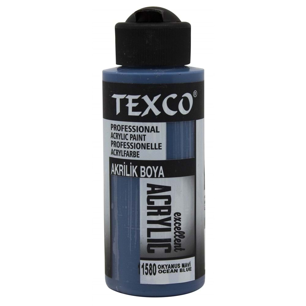 Texco Excellent Akrilik Boya 11580-Okyanus Mavi 110 cc