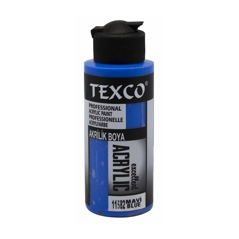 Texco Excellent Akrilik Boya 11582-Mavi 110 cc