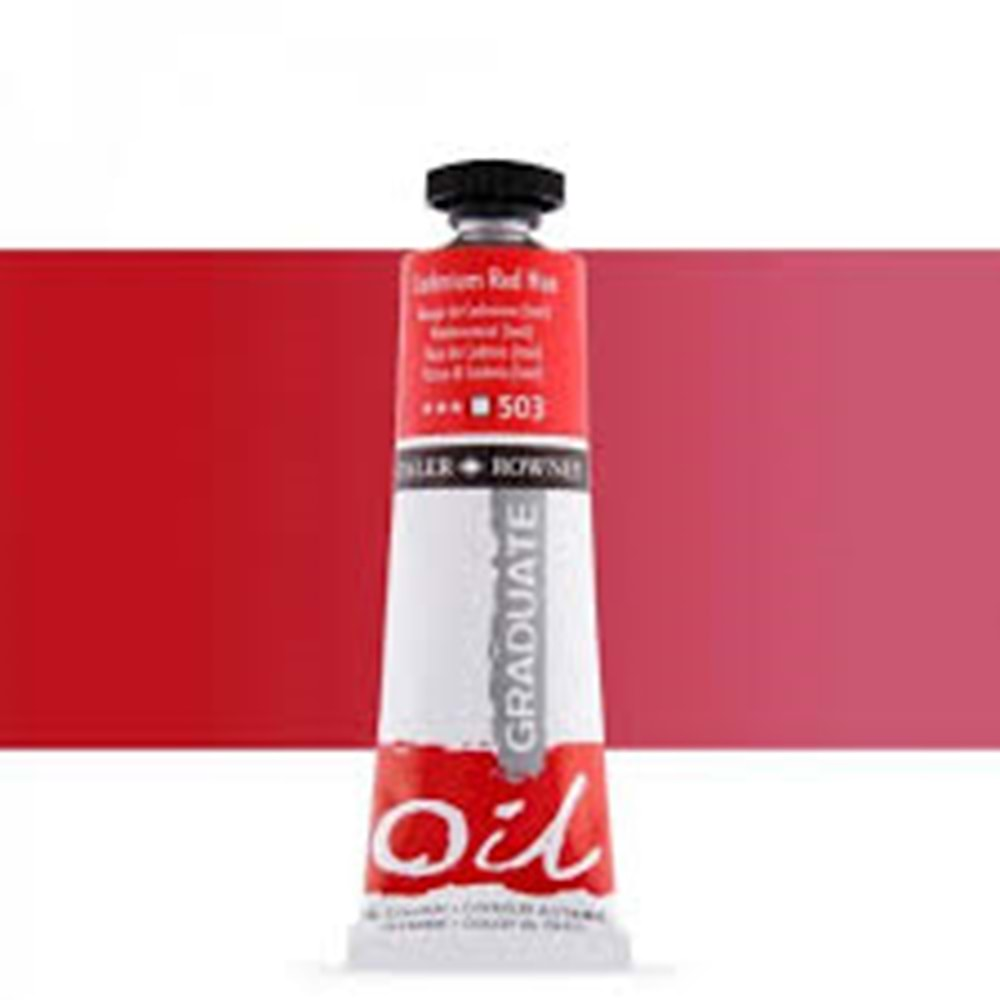 Daler Rowney Yağlı Boya Graduate 38 ml Cadmium Red Hue