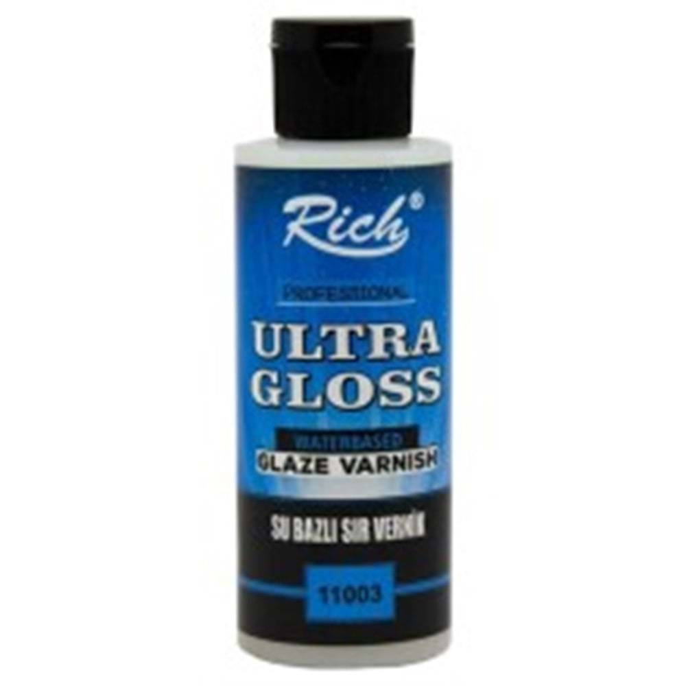 Rich Ultra Gloss Su Bazlı Sır Vernik 120 cc