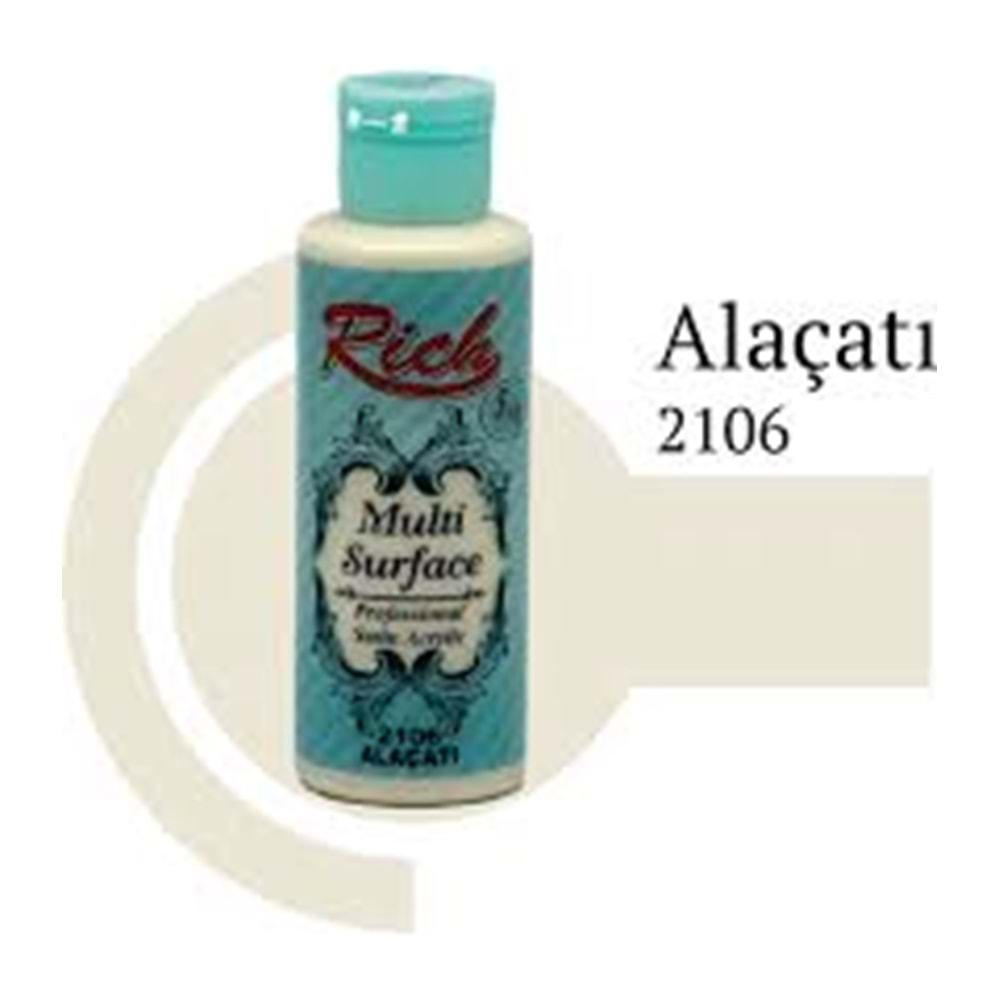 Rich Multi Surface Akrilik Boya 120ml 2106 Alaçatı