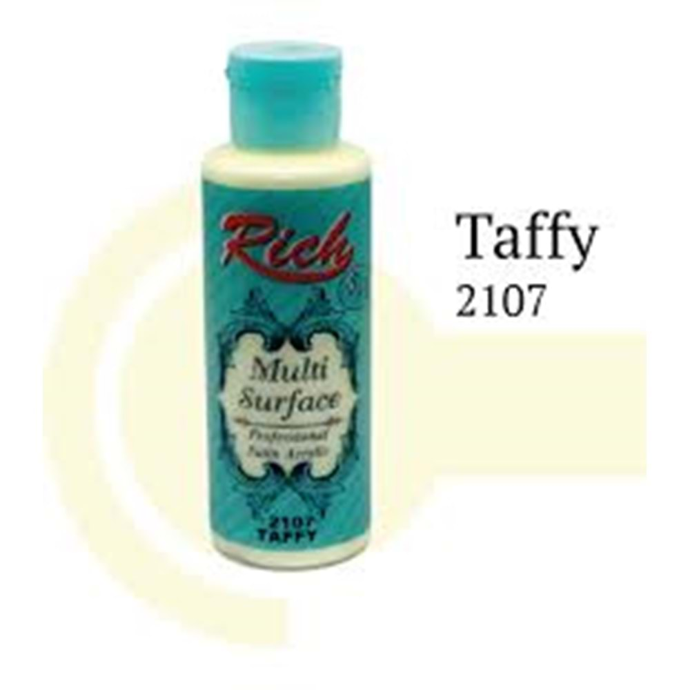 Rich Multi Surface Akrilik Boya 120ml 2107 Taffy