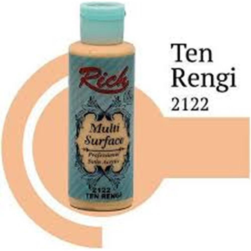 Rich Multi Surface Akrilik Boya 120ml 2122 Ten Rengi