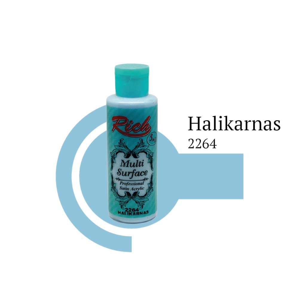 Rich Multi Surface Akrilik Boya 120ml 2264 Halikarnas