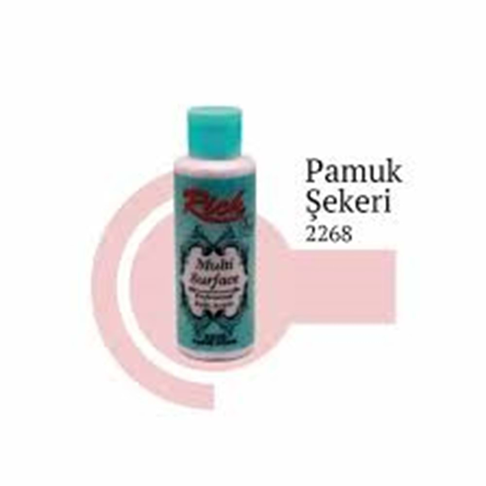 Rich Multi Surface Akrilik Boya 120ml 2268 Pamuk Şekeri