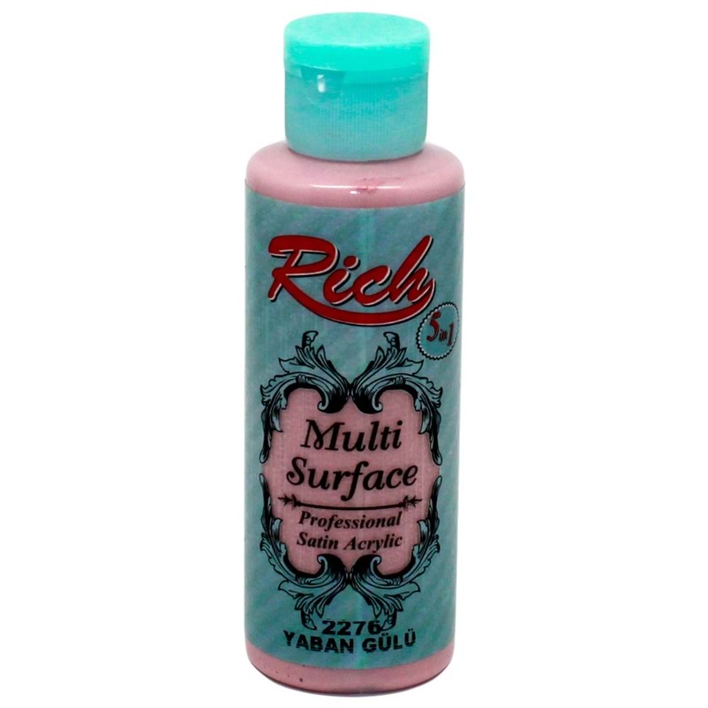 Rich Multi Surface Akrilik Boya 120ml 2276 Yaban Gülü