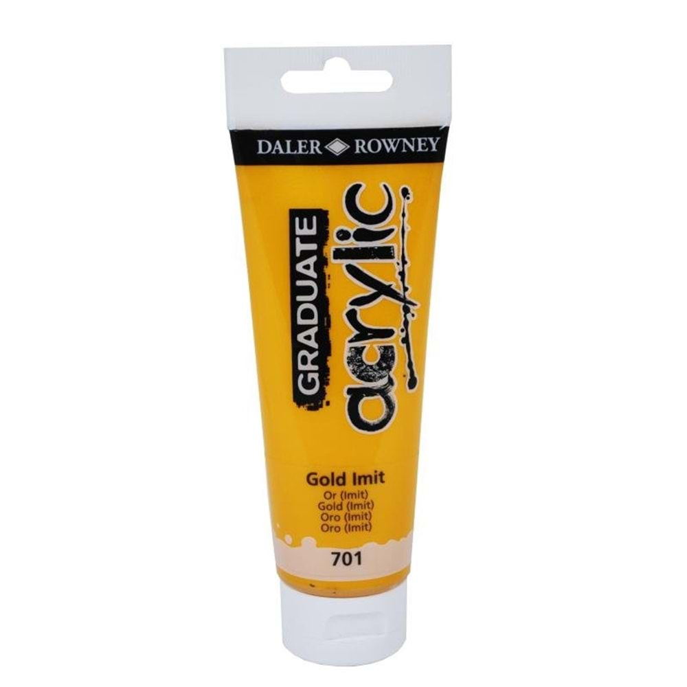 Daler Rowney Graduate Akrilik Boya 120 ml Gold Imit 701