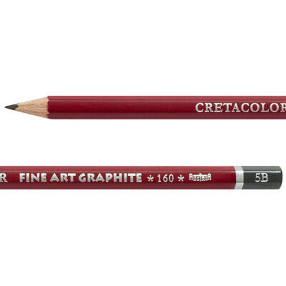 Cretacolor Fine Art Graphite Dereceli Kalem 160 5B (1 Adet)