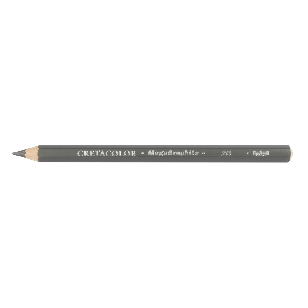 Cretacolor Mega Graphite Pencils 2B Mega Dereceli Kalem