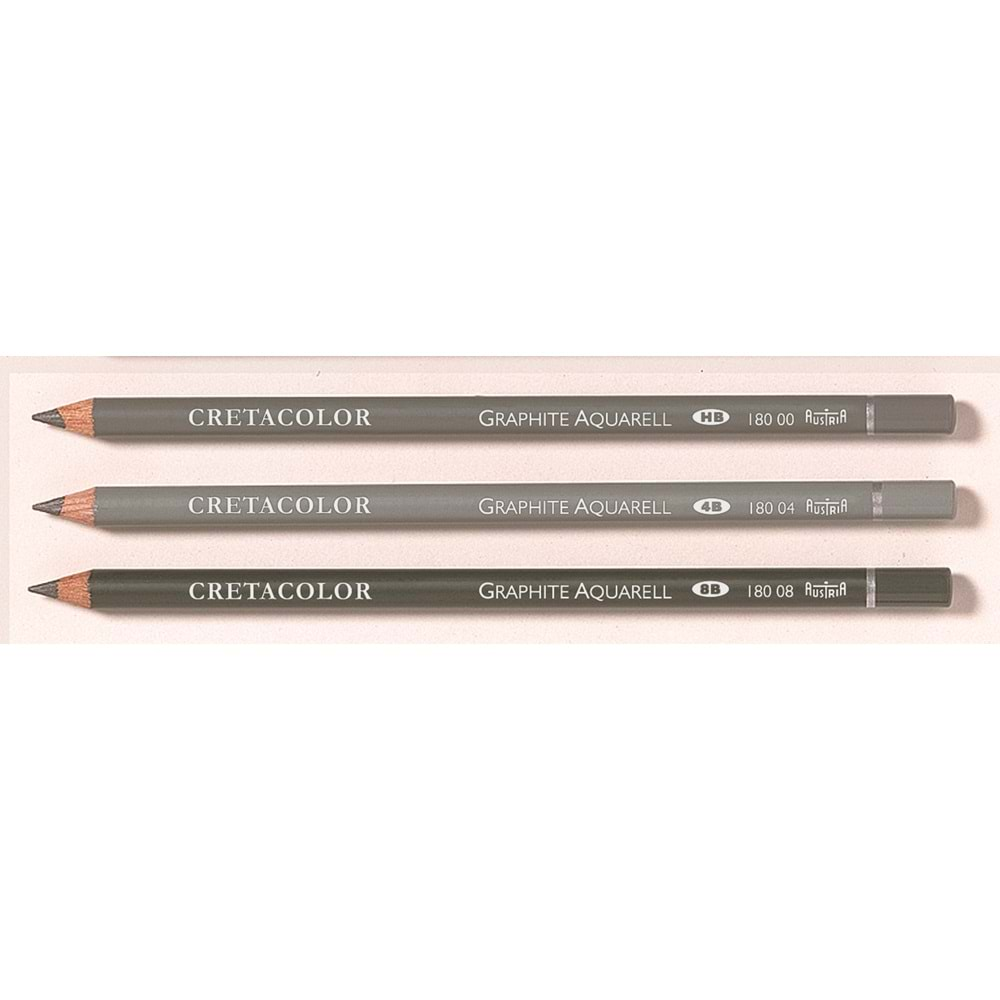 Cretacolor Graphite Aquarell Sulandırılabilir Dereceli Kalem 4B 180 04 (1 Adet)