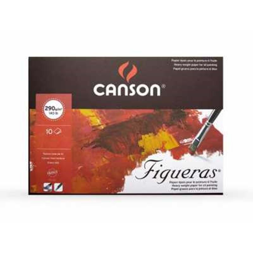 Canson Figueras Tuval Defter 24x33 cm 290 g 10 Yaprak