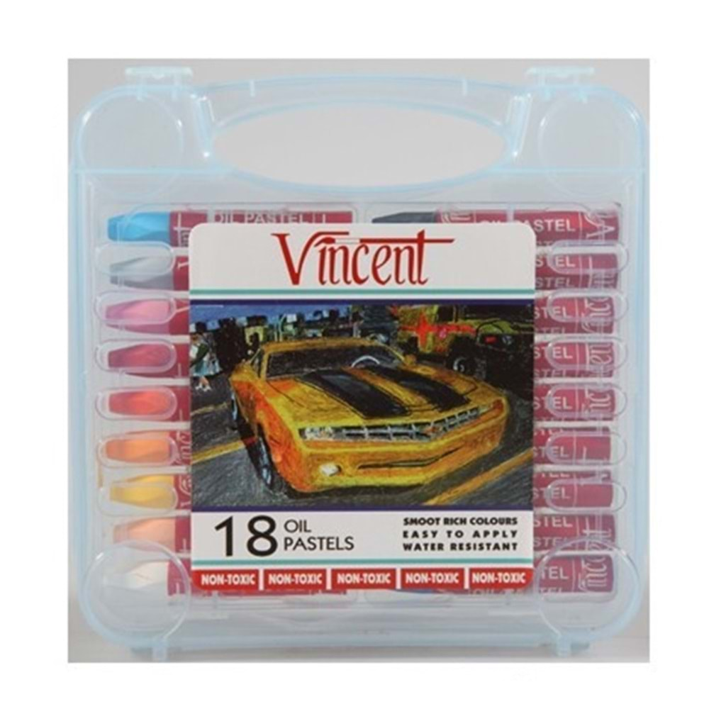 Vincent Pastel Boya 18'li