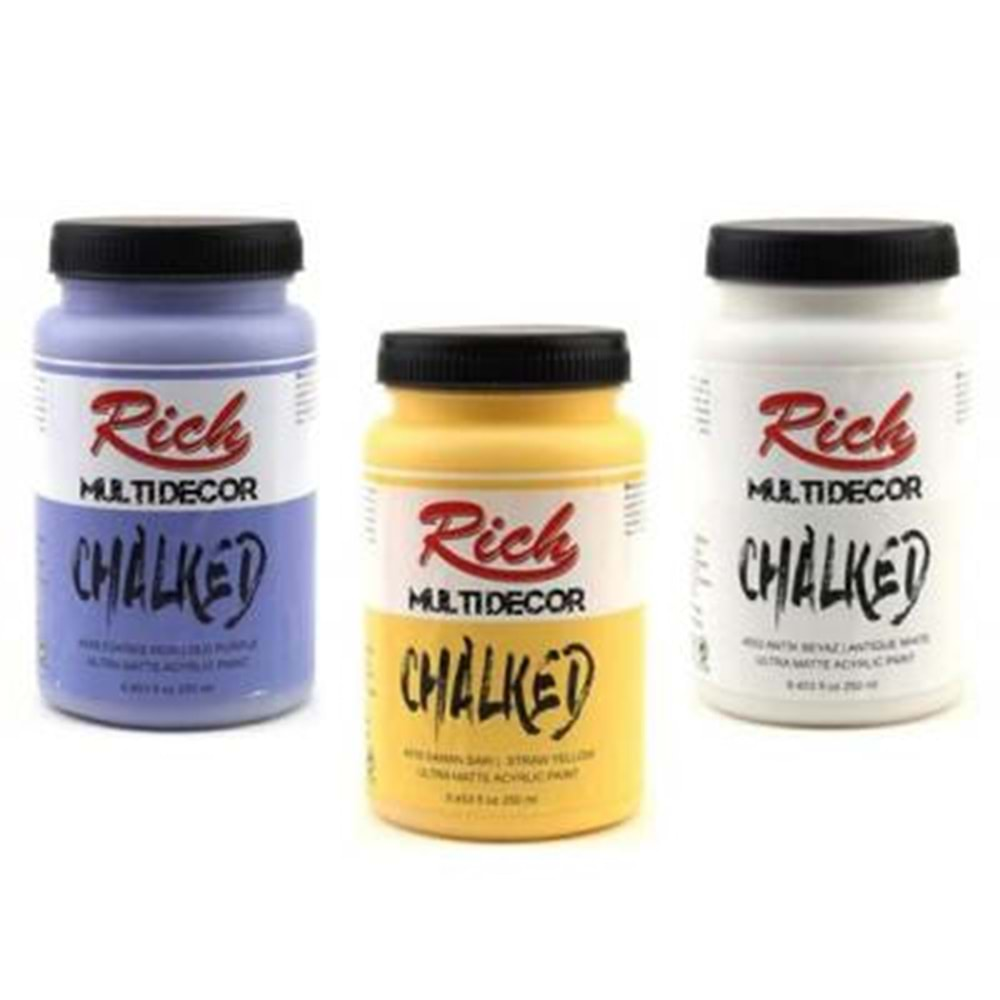 Rich Multi Decor Chalked Boya 250 Ml Kardelen 4508