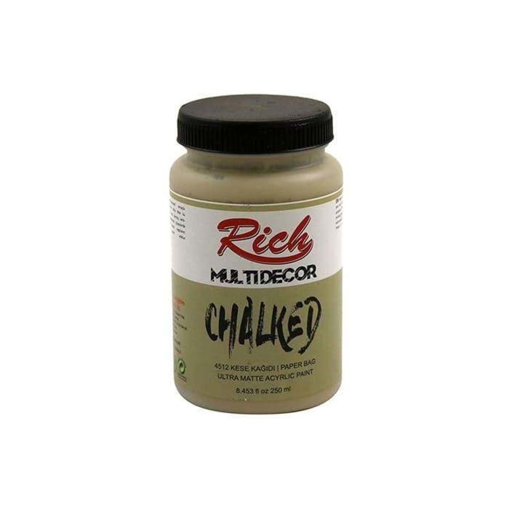 Rich Multi Decor Chalked Boya 250 Ml Kese Kağıdı 4512