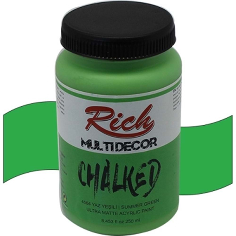 Rich Multi Decor Chalked Boya 250 Ml Yaz Yeşili