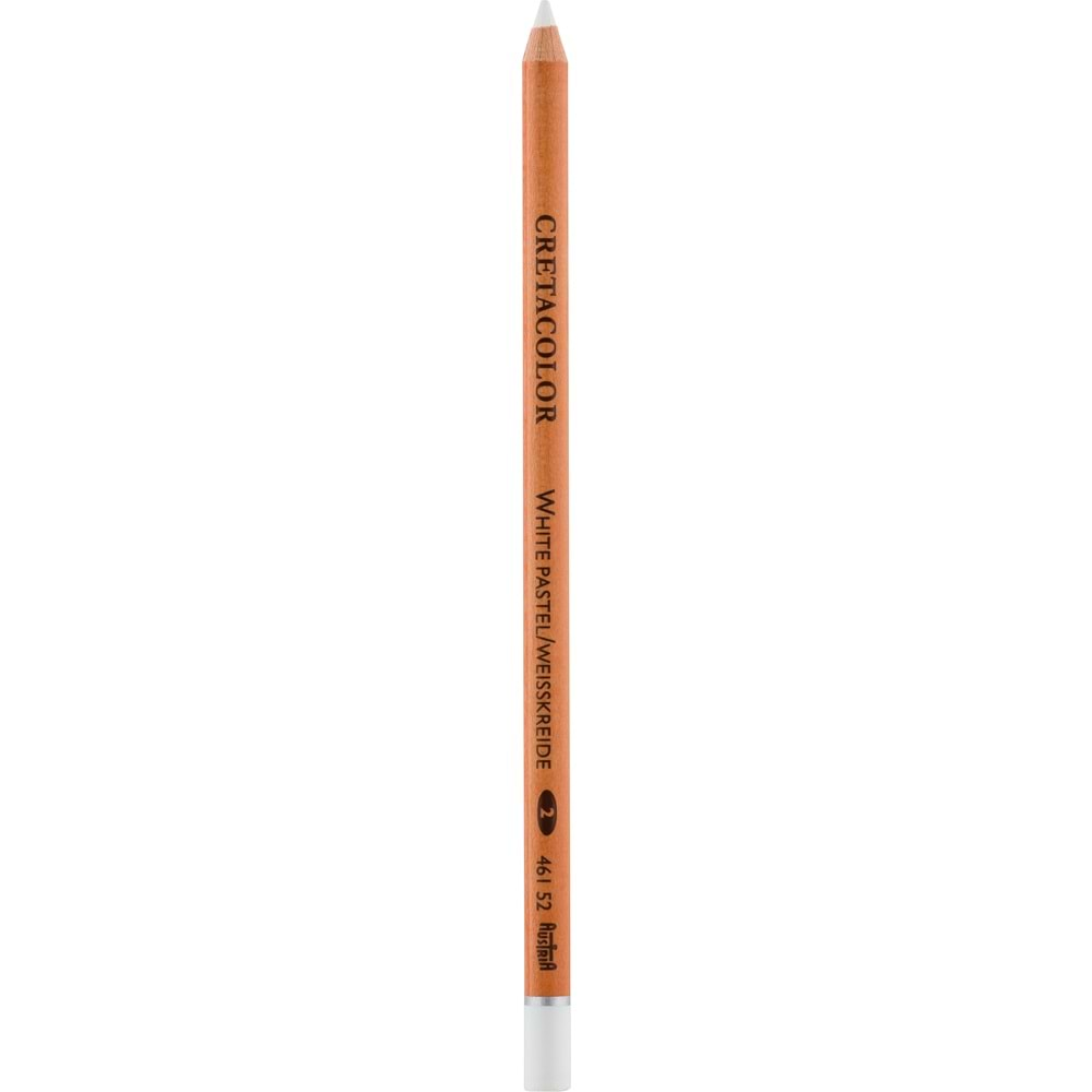 Cretacolor White Pastel Pencil Medium Beyaz Tebeşir Kalemi 461 52 (1 Adet)