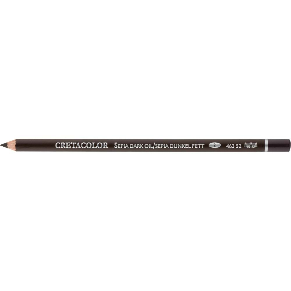 Cretacolor Sepia Dark Oil Pencil Yağlı Tebeşir Kalemi (463 52) (1 Adet)