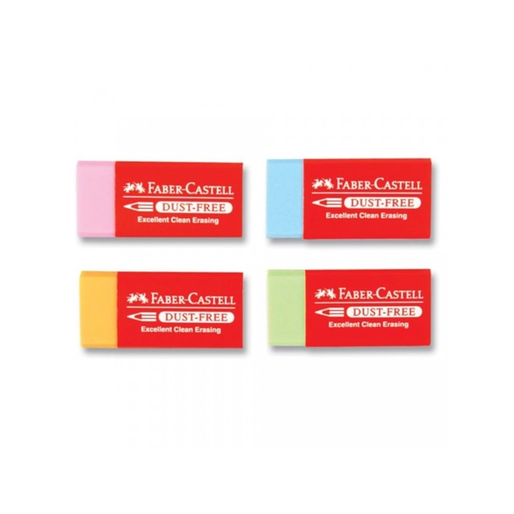 Faber-Castell Dust-Free Renkli Silgi