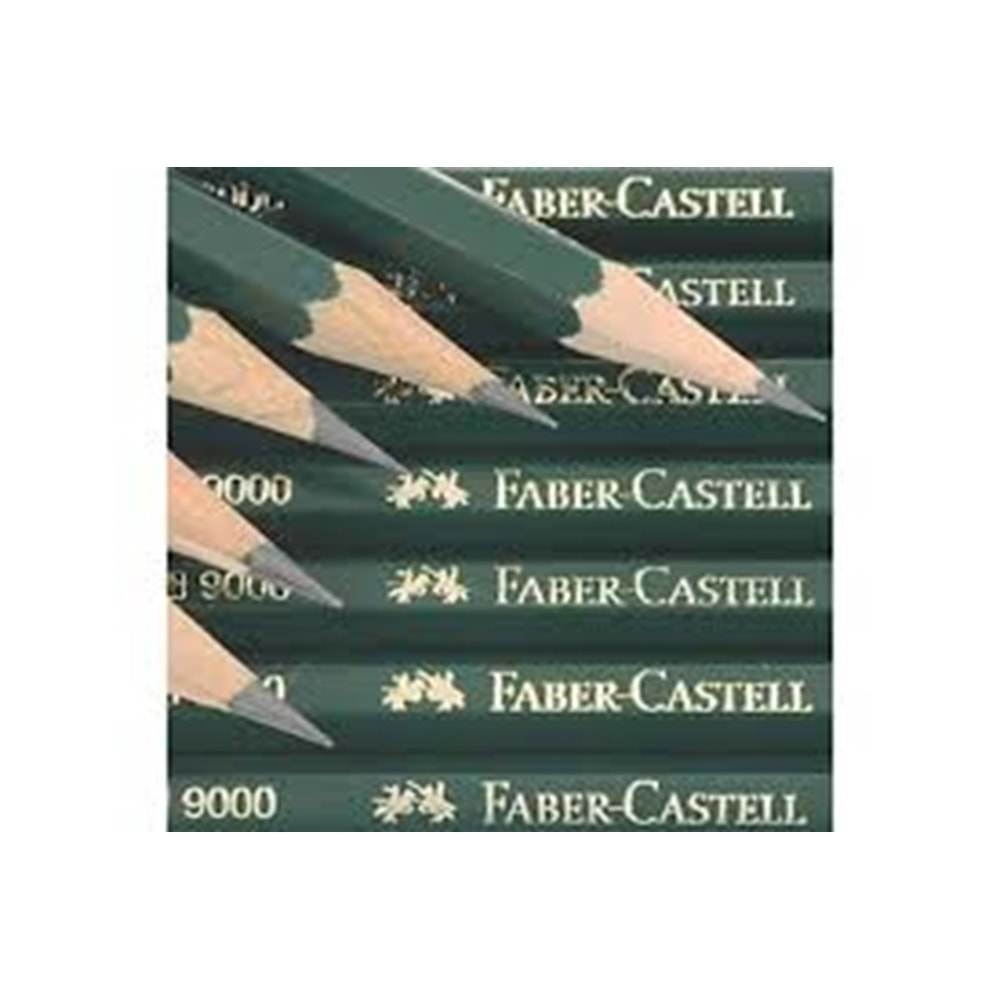 Faber Castell 9000 Dereceli Kurşun Kalem HB