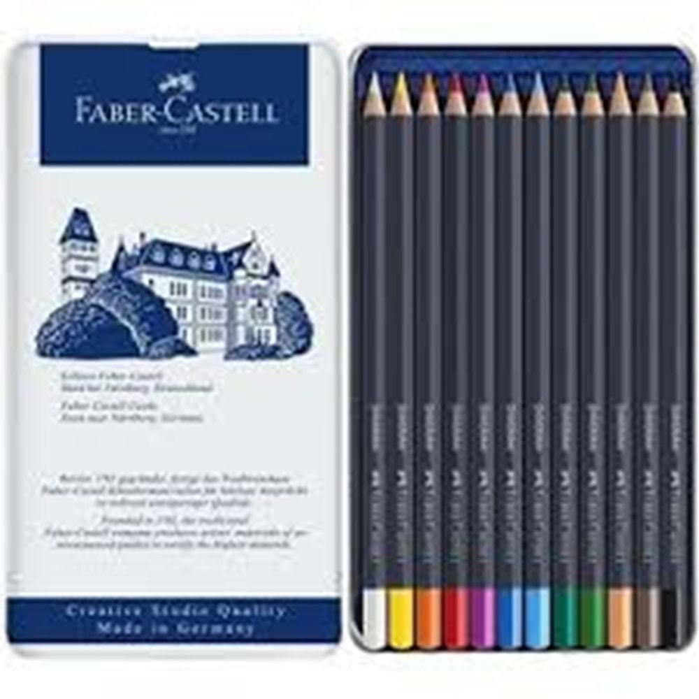 Faber Castell Goldfaber Kuru Boya Kalemi 12 Renk