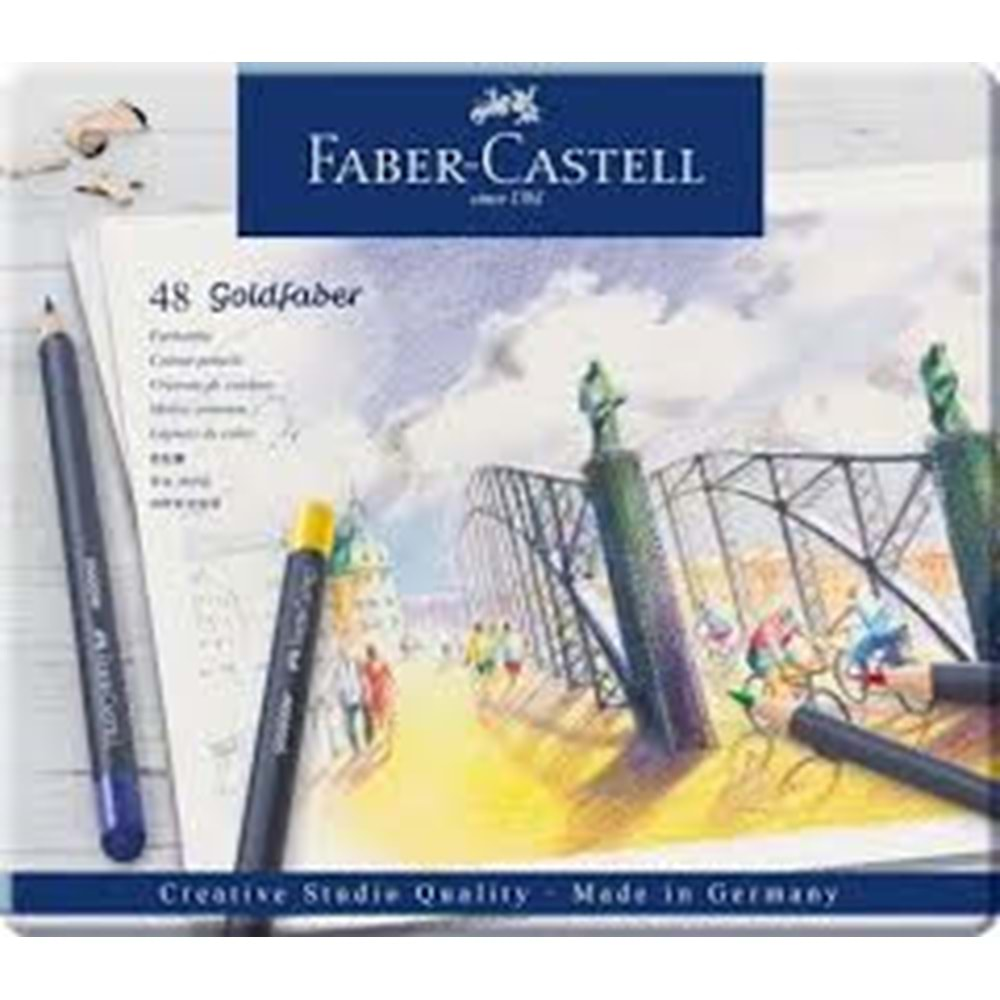 Faber Castell Gold Faber Creative Kuru Boya Kalemi 48 Renk