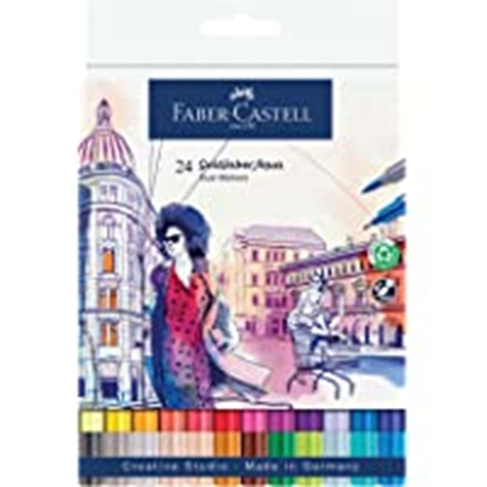 Faber Castell Goldfaber Aqua Çift Uçlu Marker 24 Renk