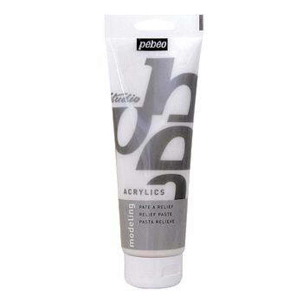 Pebeo Acrylic Modeling Paste Studio Rölyef Macunu 250 ml.