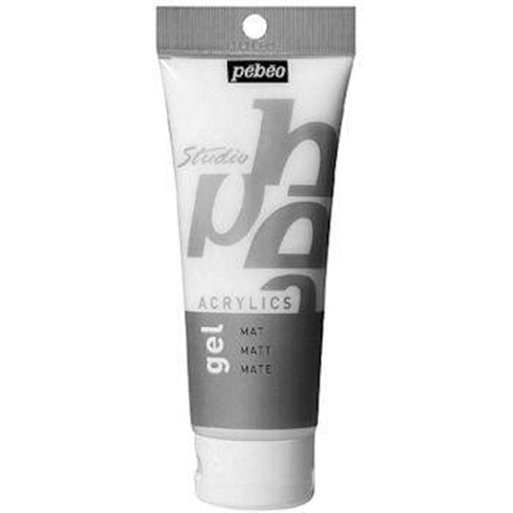 Pebeo Acrylic Matt Gel Studio Akrilik Mat Jel 250 ml.