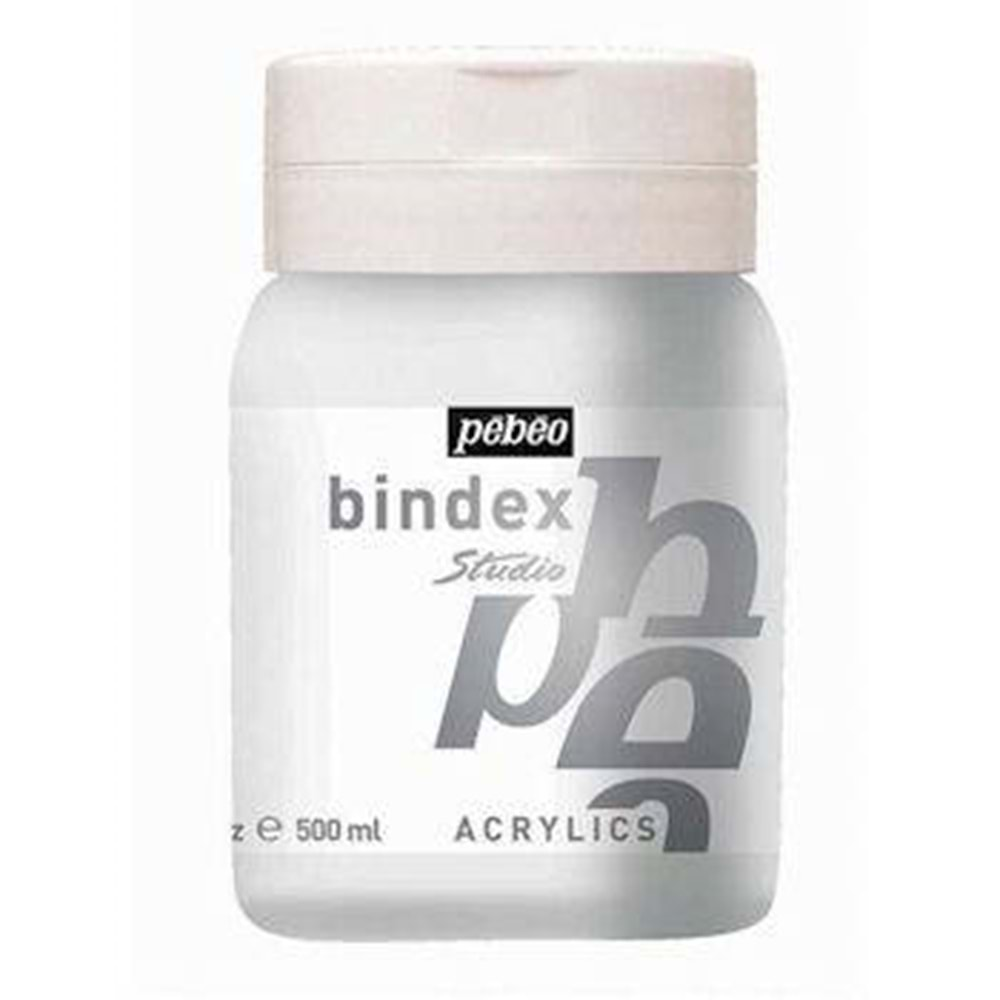 Pebeo Acrylic Bindex Studio Bağlayıcı/Yapıştırıcı 500 ml.