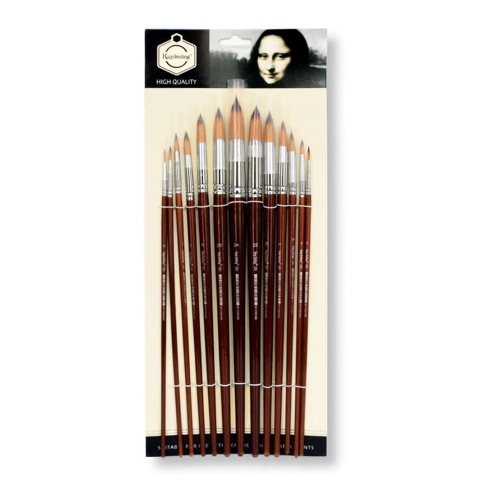 Keep Smiling Fırça Seti Sivri Uç 13’lü G108