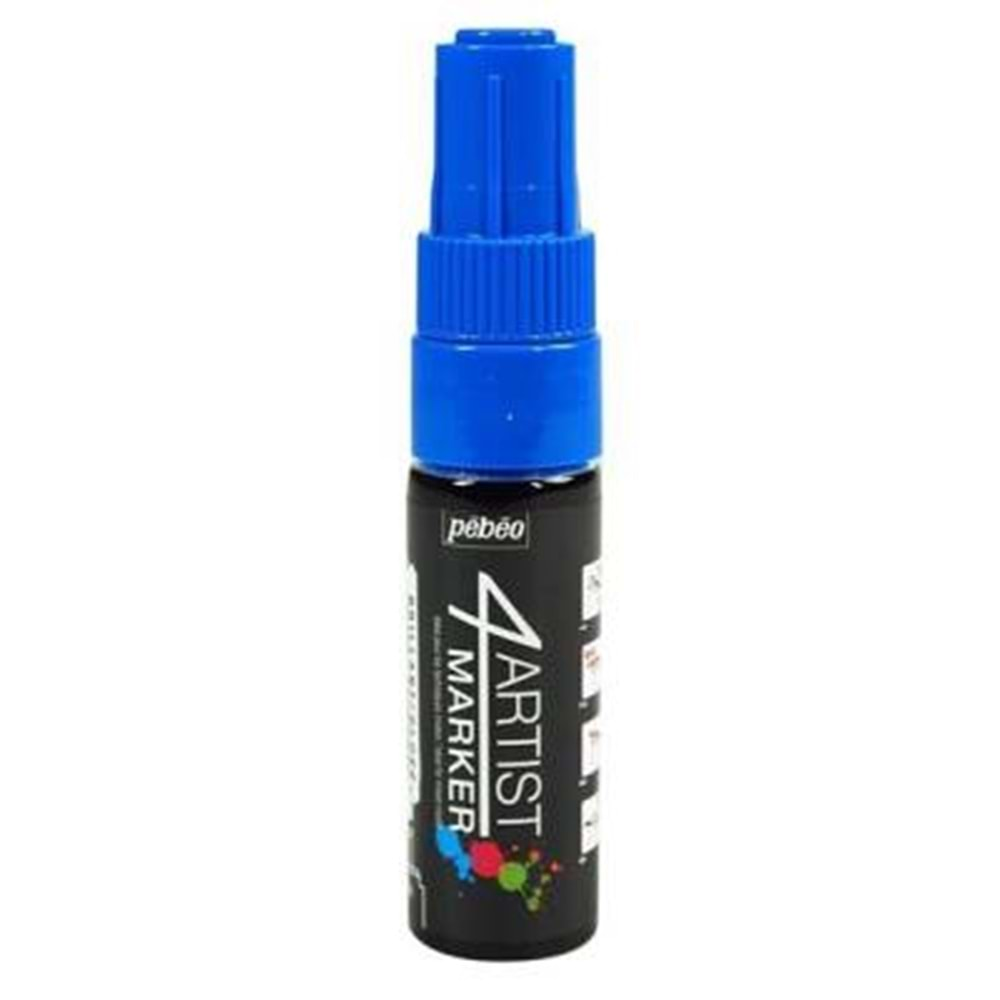 Pebeo 4Artist Oil Marker Yağlıboya Kalemi 8mm Kesik Uç Dark Blue