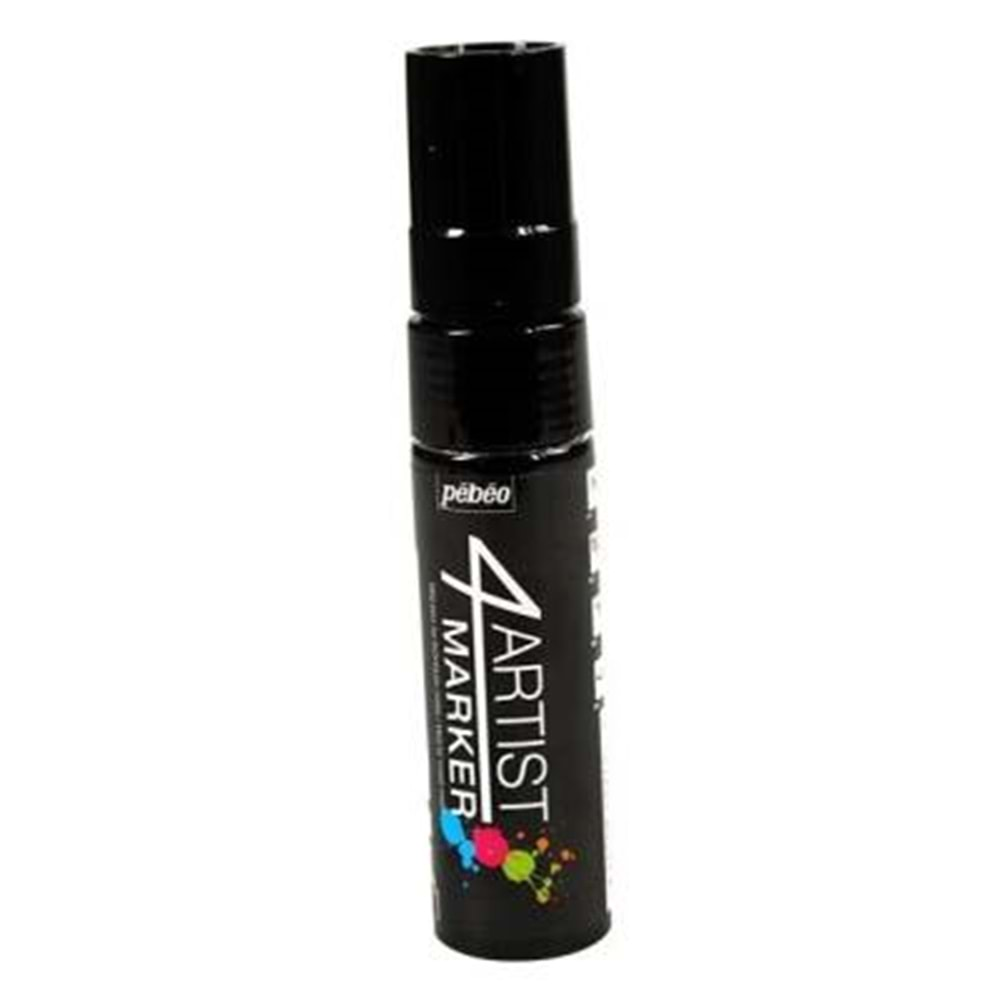 Pebeo 4Artist Oil Marker Yağlıboya Kalemi 15mm Kesik Uç Black