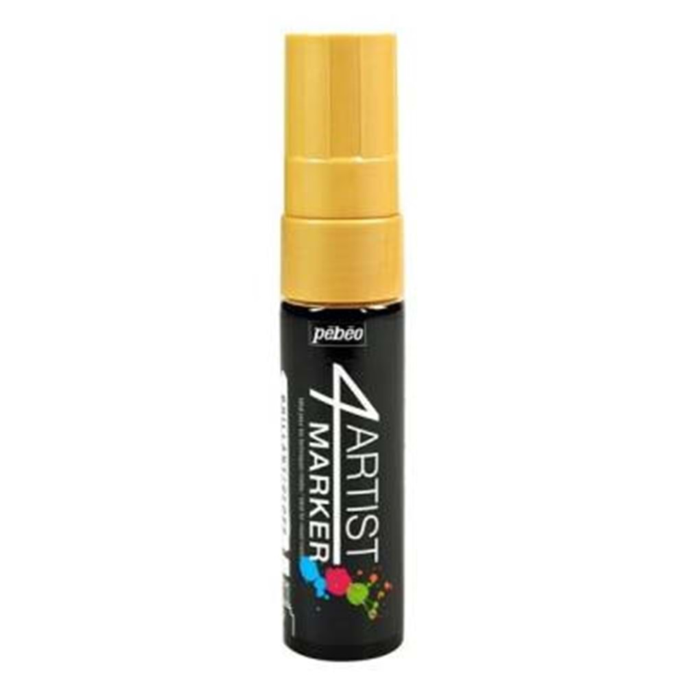 Pebeo 4Artist Oil Marker Yağlıboya Kalemi 15mm Kesik Uç Gold