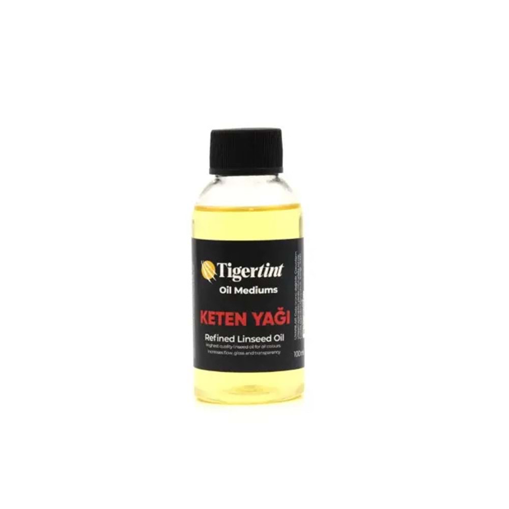Tigertint Yağlı Boya Medyum Keten Yağı 100 ml