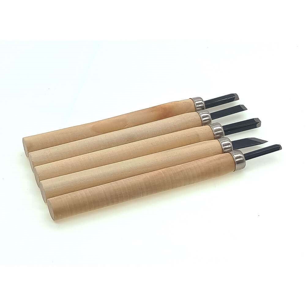 Keep Smiling Ahşap Oyma Seti 5'li WD-5