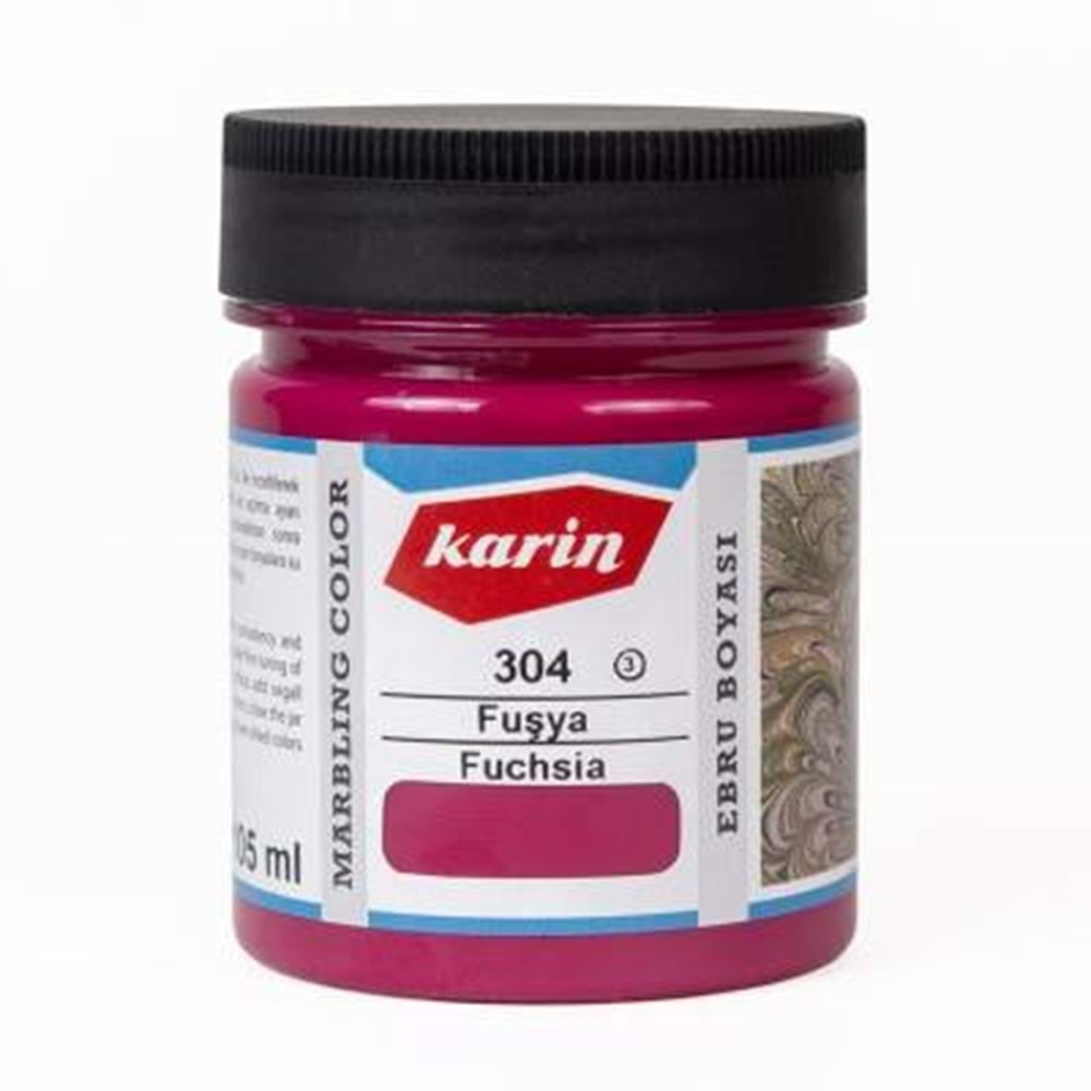 Karin Ebru Boyası 304 Fuşya 105 Ml