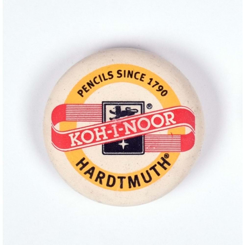 Koh-i Noor Soft Eraser 6240 41 Yuvarlak Kauçuk Küçük Boy Silgi 41 mm Cap