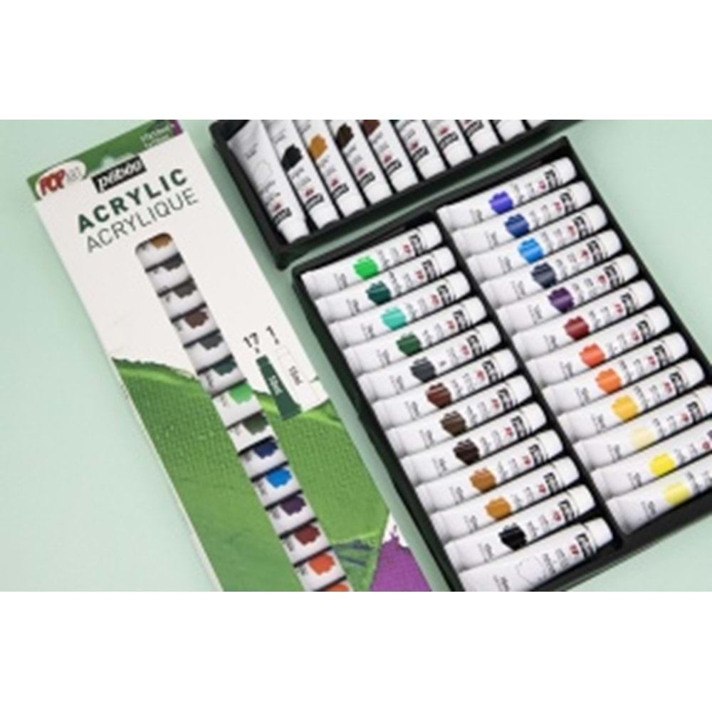 Pebeo Pop Art Akrilik Boya Seti 23X10ML +1 Tüp 15ML Beyaz 669720