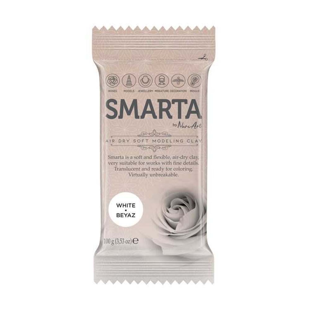 Smarta Modelleme Hamuru 100 gr. BEYAZ