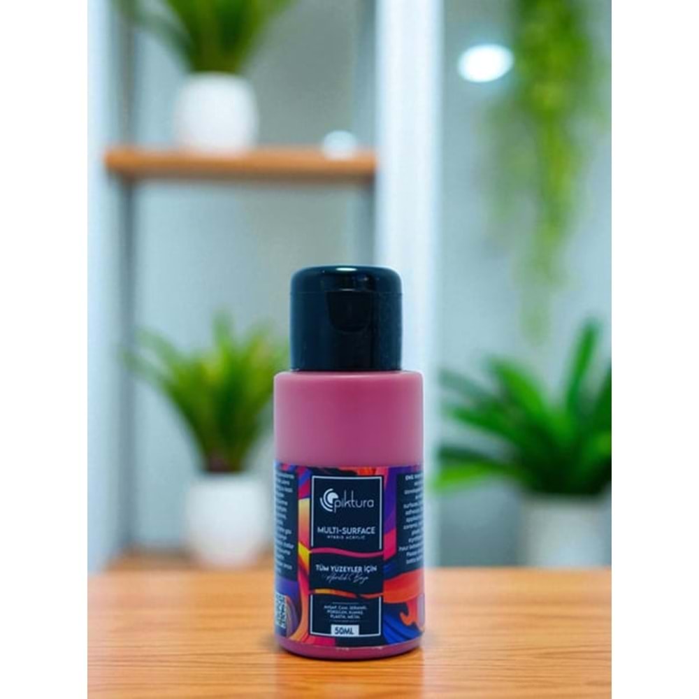 Piktura Akrilik Multisurface Boya 50Ml Mercan