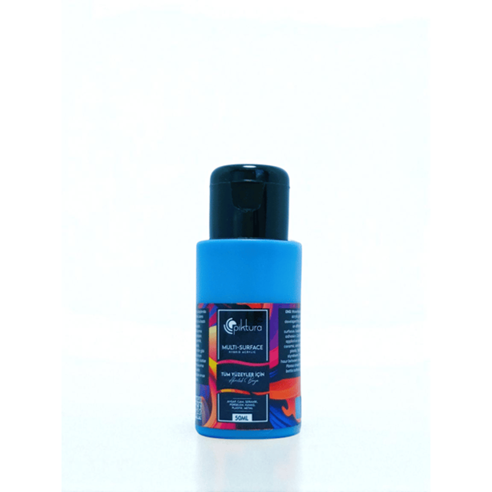 Piktura Akrilik Multisurface Boya 50Ml Gök Mavi