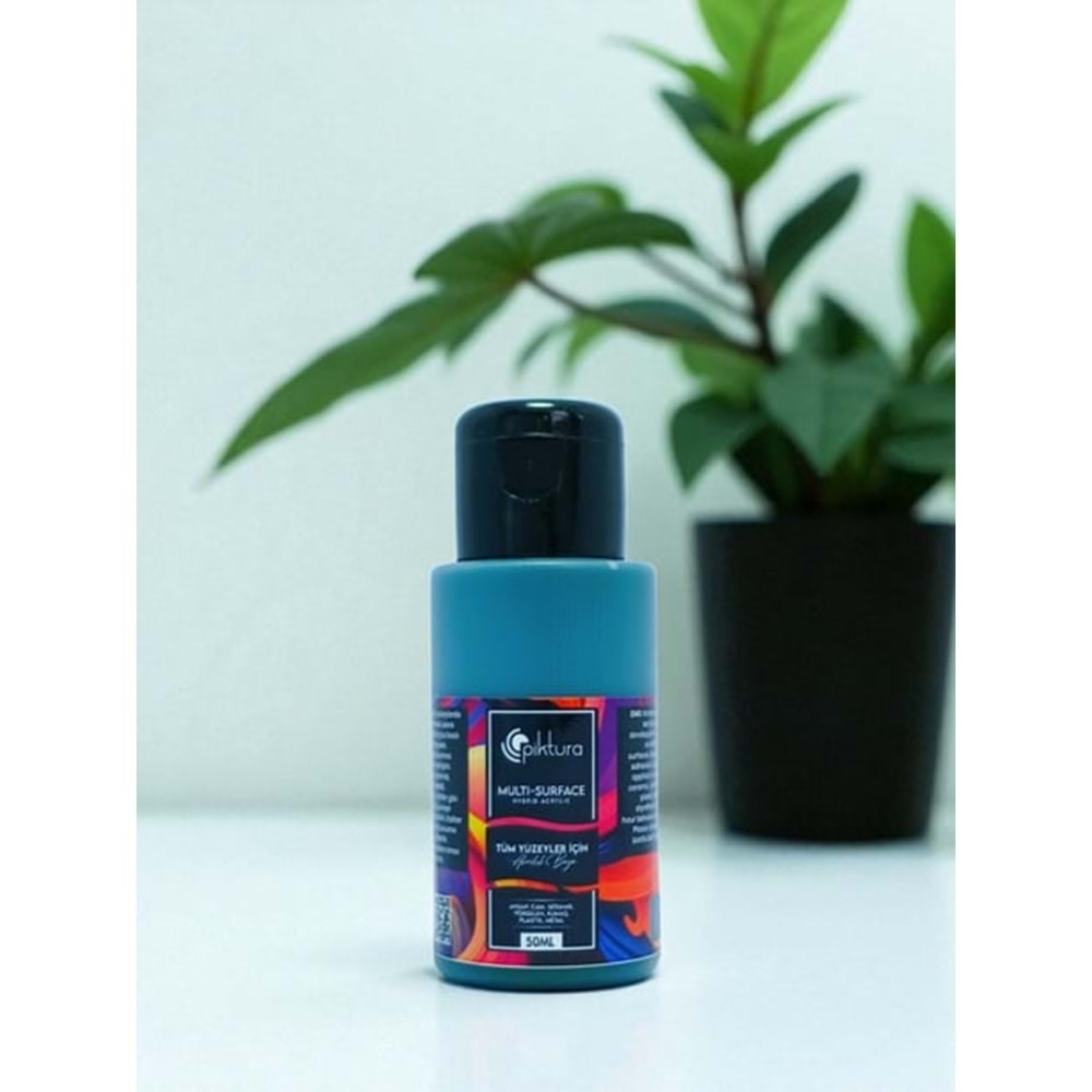 Piktura Akrilik Multisurface Boya 50Ml Derin Yeşil