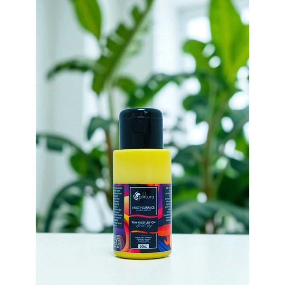 Piktura Akrilik Multisurface Boya 50Ml Sarı İnci
