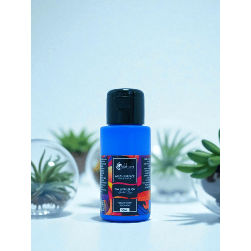 Piktura Akrilik Multisurface Boya 50Ml Mavi İnci