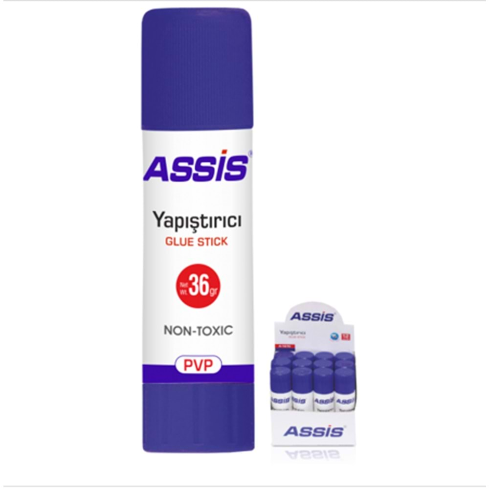 Assis Stick Yapıştırıcı 36 gr Non-Toxic